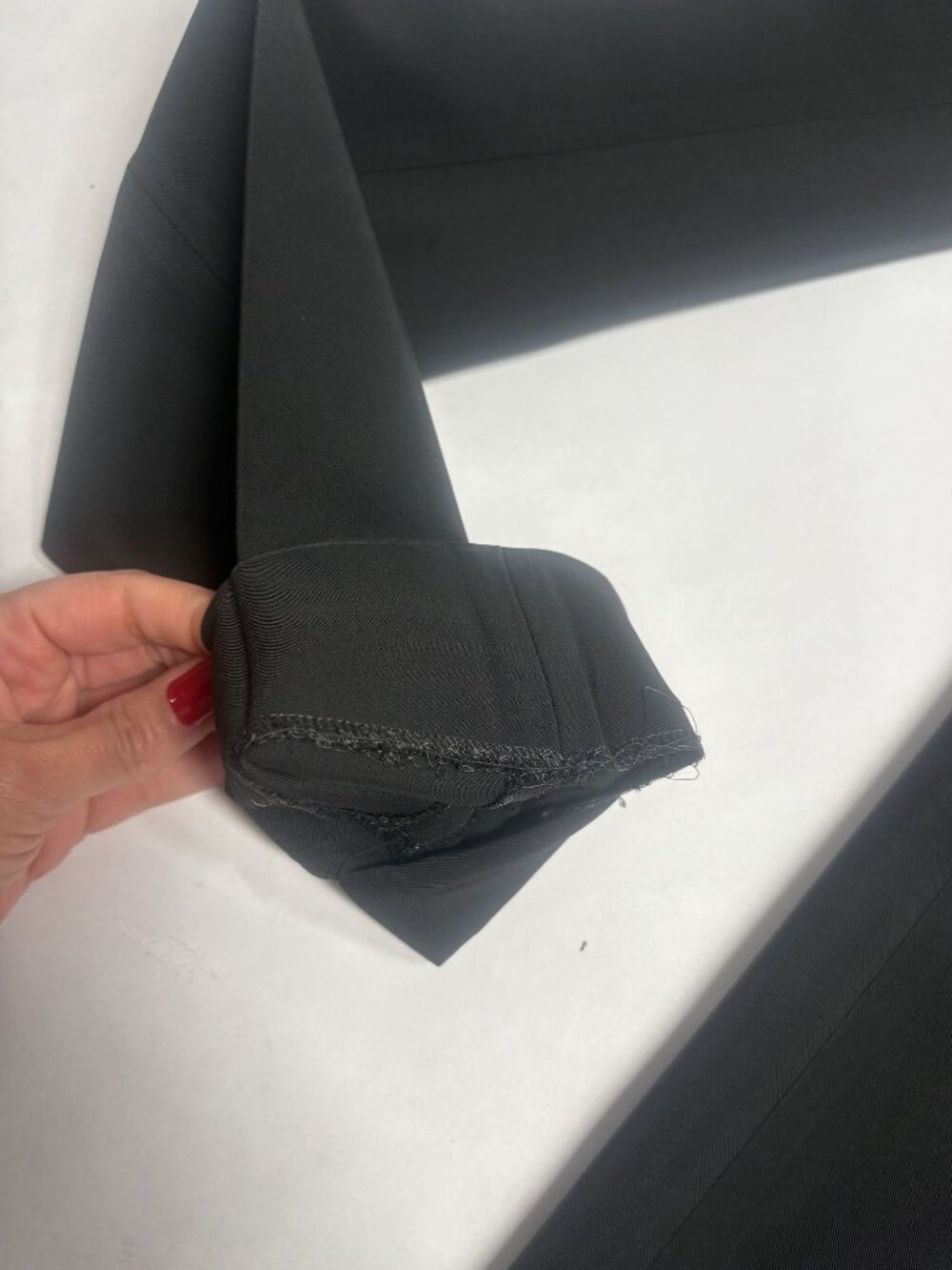 Prada Ankle Slit Trousers in Black - Picture 10 of 12